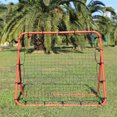 thumbnail image 3 of Puerta de red de rebote de fútbol, puerta de acero para práctica de rebote, malla de golf, béisbol, hockey, equipo de entrenamiento de asistencia para tiro, 3 of 5