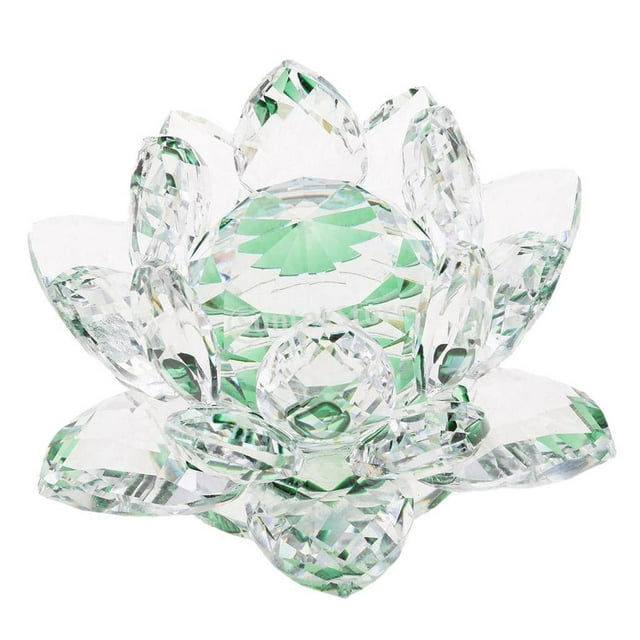Cristal Pisapapeles Zulema Budismo Feng Shui Adornos Boda Verde
