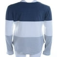 thumbnail image 4 of T-Shirt d'Allaitement à Rayures pour Femmes Enceintes à Manches Longues, Col Rond, 4 of 6