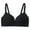 Black, variant on Honeeladyy Women's Plus Size Underwear T-Shirt Bra Gathering A Seamless Bra With Detachable Shoulder Straps For Daily Use Birthday Gifts for Girlfriend #Rd-XL