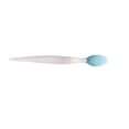 thumbnail image 1 of Vogacara Cepillo de espinillas para la nariz Cepillo de silicona para la nariz Herramienta exfoliante facial de doble cara elástica, azul Type2 NO2 Vogacara CE000211-02, 1 of 6