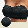 thumbnail image 4 of Admvng Women's Lace Strapless Bra Wireless Seamless Push Up Bra, 4 of 7
