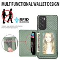 thumbnail image 5 of Case For FOXDOCK OPPO Reno 12 Stand Function RFID Blocking Magnetic Card Holder Complete Camera Safety, 5 of 5