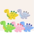 thumbnail image 4 of Juego de mordedores para bebés de dinosaurio, congelador orgánico natural seguro para bebés y niños pequeños, mordedores de silicona para bebés - Verde-Verde- Sailing Electrónica, 4 of 4