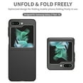thumbnail image 4 of Allytechgroup for Samsung Galaxy Z Flip 7 Case, Hard PC Slim Fit Anti-Scratch Lightweight Protective Shockproof Back Cover Phone Case for Samsung Galaxy Z Flip 7, Black, 4 of 6