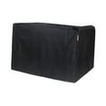thumbnail image 2 of Funda para jaula de perro, impermeable, de tela Oxford negra, para interior y exterior 64 cm x 48 cm x 50 cm, 2 of 8