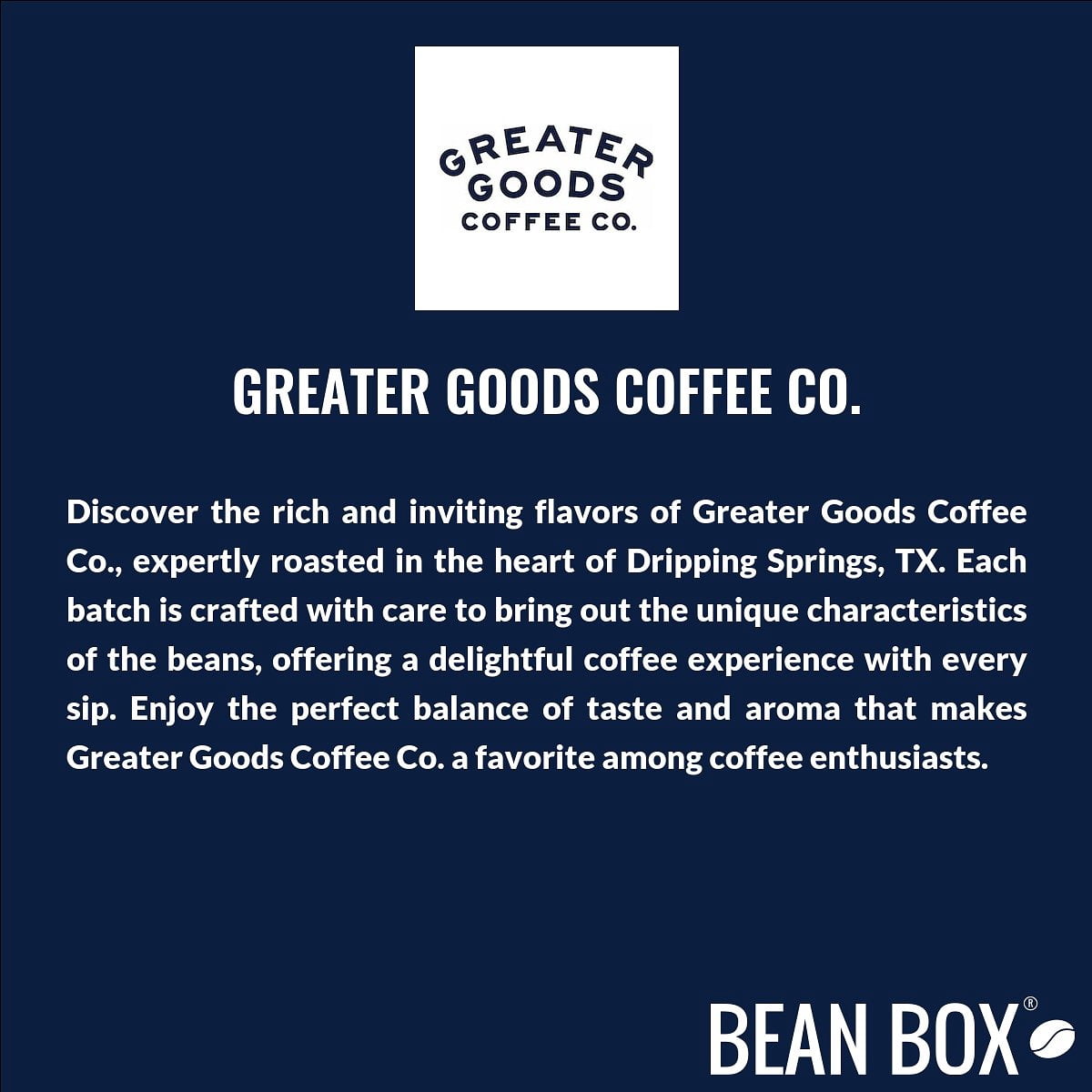 Stimulate - Dark Blend - Roasted by Greater Goods Coffee Co. - Whole Bean Coffee - 2 Pound Bag