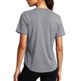thumbnail image 5 of Cadmus Womens Workout Tops Short Sleeve Hip Length Crewneck Basic Tee Shirts UPF 50+ Dry Fit, 5 of 8