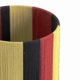 thumbnail image 4 of Lámpara de mesa Tov Furniture Guinevere, algodón rayado, rojo/amarillo, 4 of 5