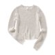 thumbnail image 1 of Suéter Pullover Aeropostale Shaker Stitch para mujer gris XS, 1 of 1