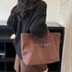 thumbnail image 2 of Tote Bag Women'S Letters Print Tote Bag Large Tote Bag Carry All Bag Top Handle, 2 of 5