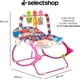 thumbnail image 2 of Silla Mecedora Columpio Electrica Para Bébe Portátil De Lujo Cómodo Bouncer Para Bebes Silla Acolchada Multifuncional Con Juguetes Colgante (ROSA), 2 of 7