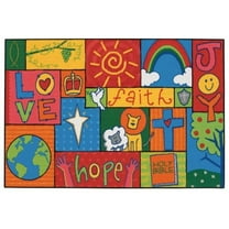 Carpets for Kids  Inspirational Patchwork  4 ft. x 6 ft.