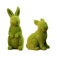 thumbnail image 1 of yuksok Easter Rabbit Garden Statue Lawn Animals Sculpture Sit with Stand, 1 of 9