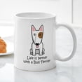 thumbnail image 3 of CafePress - Bull Terrier Mug - 11 oz Ceramic Mug - Novelty Coffee Tea Cup, 3 of 4