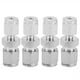 thumbnail image 2 of 4 piezas adaptador de tubo de compresión 304 acero inoxidable doble férula reductor recto UnionФ3/Ф6, 2 of 9