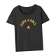 thumbnail image 5 of Camiseta para mujer, camiseta básica transpirable de verano para ir de compras, regalo del día de San Valentín S, 5 of 7