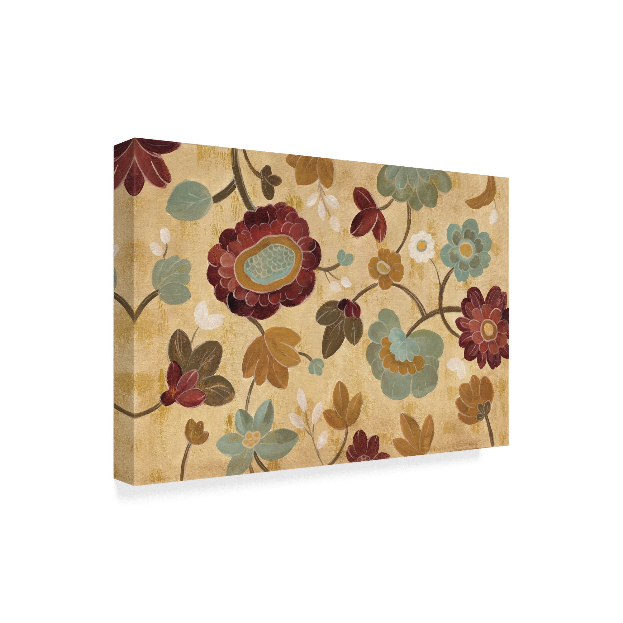 Trademark Fine Art 'Arts and Crafts Garden I' Canvas Art by Silvia Vassileva