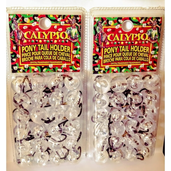 Calypso Clear Pony Tail Holders