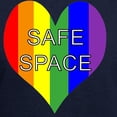 thumbnail image 3 of CafePress - Safe Space Middle Hoodie (Dark) - Pullover Hoodie, Classic, Comfortable Hooded Sweatshirt, 3 of 4