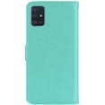 thumbnail image 4 of Compatible with Samsung Galaxy A51 5G Case Glitter Stylish Crystal Owl with Wrist Strap Kickstand Magnetic Leather Wallet for Women Flip Phone Case for Samsung Galaxy A51 5G Green YK, 4 of 14