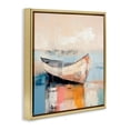 thumbnail image 3 of Stupell Industries Contemporary Sunlit Boat Reflection Gold Floating Frame Canvas Art, 25 x 25, by Irena Orlov, 3 of 8