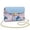 Blue Butterfly, variant on Pzuqiu Colorful Butterflies Crossbody Bags for Women Leather Lightness Vintage Functional Leather Quilted Shoulder Bag with Chain Strap Fashion Versatile for Teen Girls-Women
