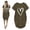 Army Green, variant on MRULIC dresses for women 2022 Fashion Women Loose Love Print O-Neck Pockets Casual Short Sleeves Dress Women's Casual Dress Army Green XL