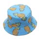 thumbnail image 1 of Sombrero de pescador de 56-58 cm de circunferencia para hombres y mujeres, sombrero de pescador con estampado de piña y plátano, sombrero de pescador de doble cara, sombrero para el sol,, 1 of 5