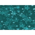 thumbnail image 1 of Ahgly Company Indoor Rectangle Patterned Dark Turquoise Green Area Rugs, 4' x 6', 1 of 6