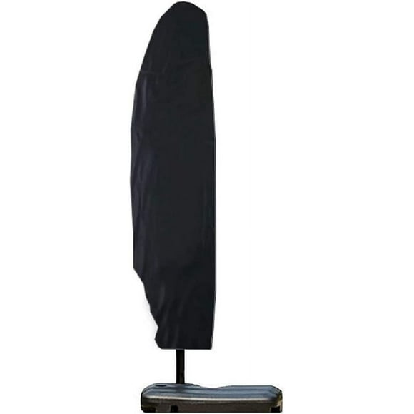 Offset Umbrella Cover Patio Umbrella Cover Outdoor Umbrella Cover Cantilever Umbrella Covers Umbrella Covers for Outdoor Umbrellas Waterproof 420d Black Cantilever Offset Umbrella 9ft to 13ft