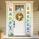 thumbnail image 1 of Springations Easter Egg and Bunny themed Couplets Suitable for Decorating Home Shops and Event Venues During Easter Suitable for Door Decorations, 1 of 6