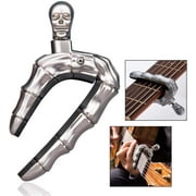 LHKJ Universal Guitar Capo, Electric Guitar Quickly Change Clamp Zinc Alloy for Acoustic and Electric Guitars