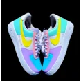 thumbnail image 1 of Air Force 1 Custom Shoes, Easter Egg Pastel Colorway, Mens Womens Kids Trainers, 1 of 6