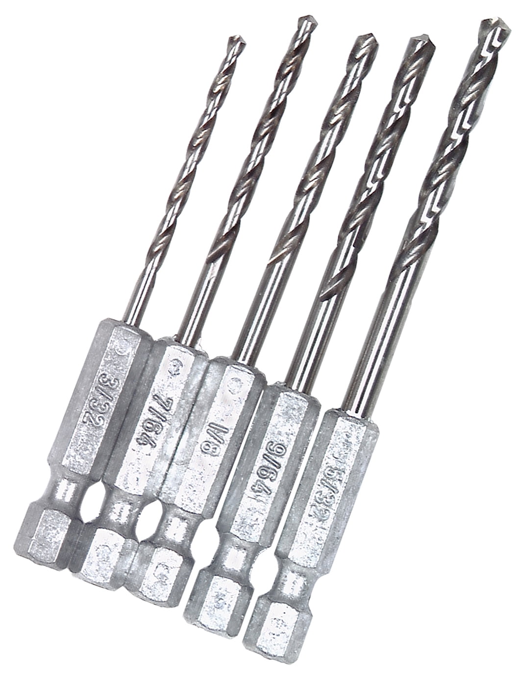 Vermont American 13135 - 5 Pc. Hex Shank Drill Bit Set