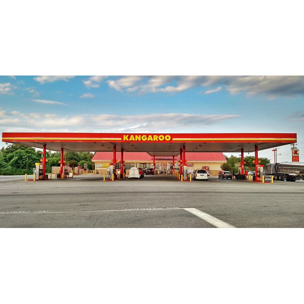 Store Convenience Store Kangaroo Gas Station20 Inch By 30 Inch