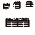 thumbnail image 6 of Baoblaze Medals Display Hanger Award Ribbon Organizer Wall Mounted Awards Medal Holder Medal Hanging Frame Rack for Office Living Room Swimming, 6 of 8