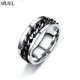 thumbnail image 1 of Anillos de cadena giratorios de acero de titanio para pareja, abridor de botellas multifuncional de alta calidad, joyería giratoria, regalos Punk, 1 of 2
