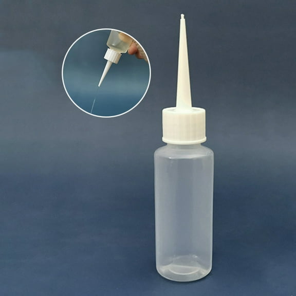 Empty Glue Bottle With Needle DIY Craft Precision Tip Applicator Bottle Tip Mouth Bottle Glue Bottle Squeeze Bottle
