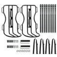 thumbnail image 4 of Mosiee Front Bike Rack Metal Mountain Road Bike Cargo Rack Cycling Accessories, 4 of 7