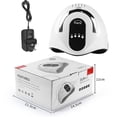 thumbnail image 5 of SUN S9 120W Nail Lamp LED UV Light Pro Dryer Gel Curing Machine Art Timer, 5 of 5