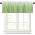 thumbnail image 2 of Dirty Green White Gradient Small Curtain Rod Pocket Short Curtains Half Drapes Partition Cabinet Door Window Curtains Home Decor, 2 of 6