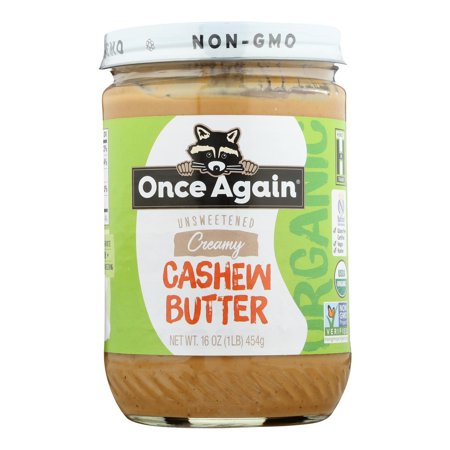 Once Again - Cashew Butter - Case of 6-16 OZ