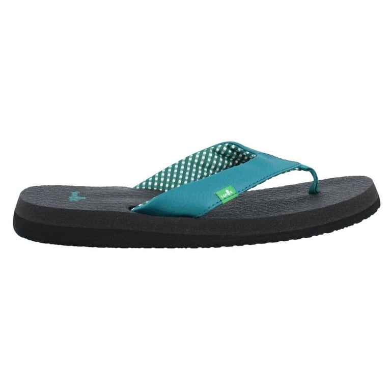  Sanuk Yoga Mat Casual Flip Flop Sandals SWS2908 (10 B(M) US,  Brown)