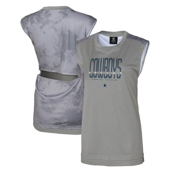 Women's Outerstuff Gray Dallas Cowboys No Sweat Tank Top