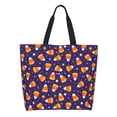 thumbnail image 1 of Disketp Candy Corn (2) Bolsa Tote Estampada para Mujer, Bolso de Hombro y de Mano para Compras y Viajes, 1 of 8