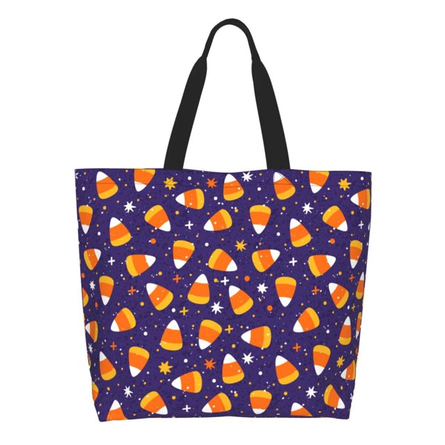 Disketp Candy Corn (2) Bolsa Tote Estampada para Mujer, Bolso de Hombro y de Mano para Compras y Viajes