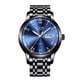 thumbnail image 1 of Reloj LIGE Reloj deportivo de moda para hombre acero completo color azul claro, 1 of 5