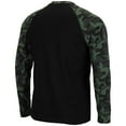 thumbnail image 4 of Men's Colosseum Black/Camo Minnesota Golden Gophers Big & Tall OHT Military Appreciation Raglan Long Sleeve T-Shirt, 4 of 4