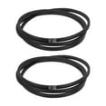 thumbnail image 1 of Uxcell 2 pack 3L700 Classic Wrapped Rubber V-Belt, 70"(1778mm) Outside Circumference, 3L Profile V Belt 3/8" Width 7/32" Height, 1 of 6